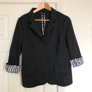 Robert Louis black jacket/blazer, size M